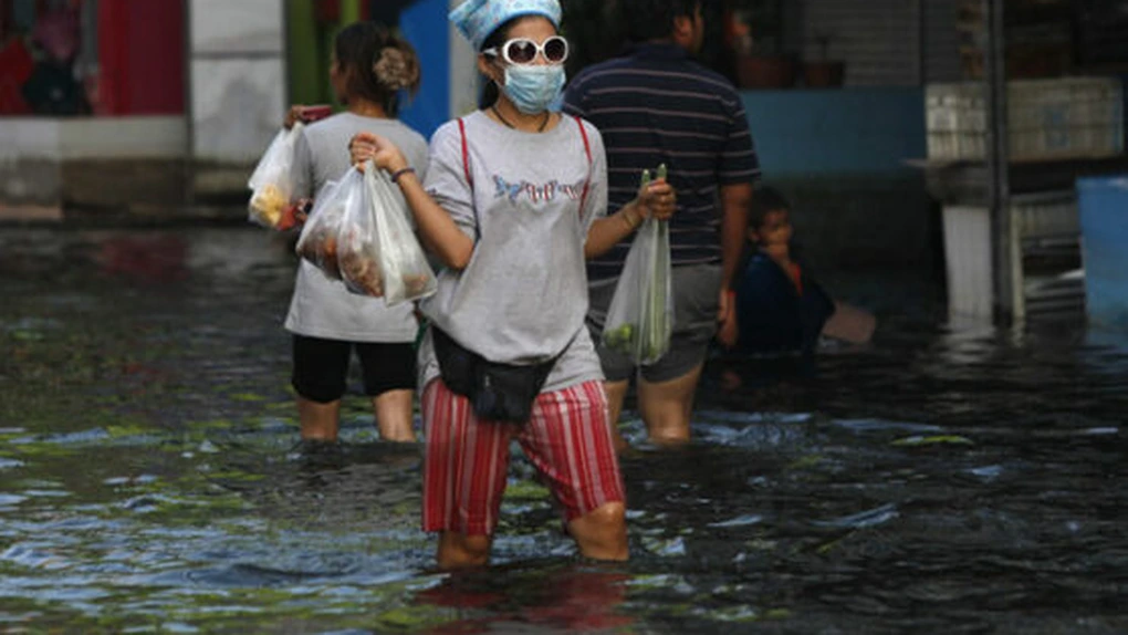 Bangkok se scufundă şi ar putea fi acoperit parţial de apă până în 2030