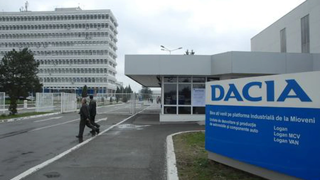 Automobile Dacia a oprit producţia