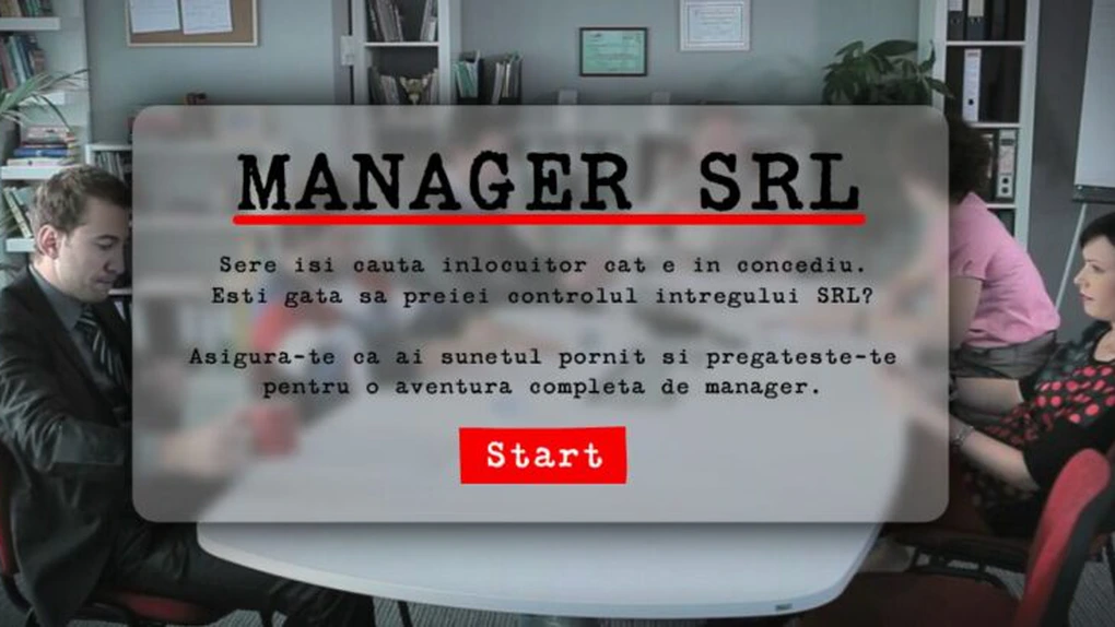 Vodafone a lansat un joc interactiv care îţi descoperă abilităţile de manager