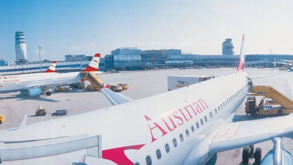 Austrian Airlines anulează un sfert din zborurile programate pentru marţi şi miercuri, inclusiv spre Bucureşti