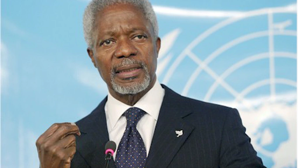 UE solicită nominalizarea unui nou mediator pentru Siria după demisia lui Kofi Annan