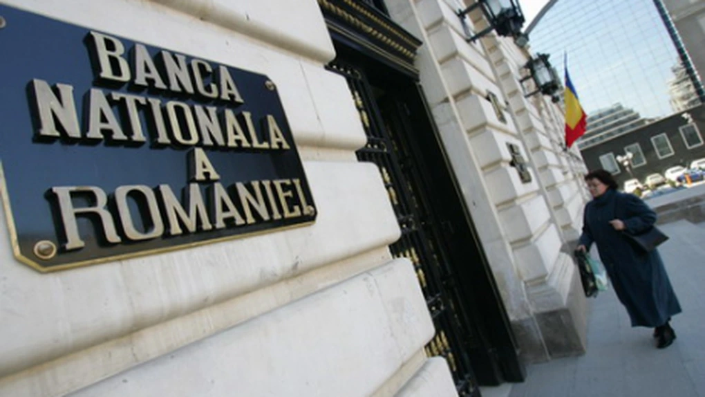 BNR a împrumutat luni trei bănci cu 1,3 miliarde euro, pentru şapte zile