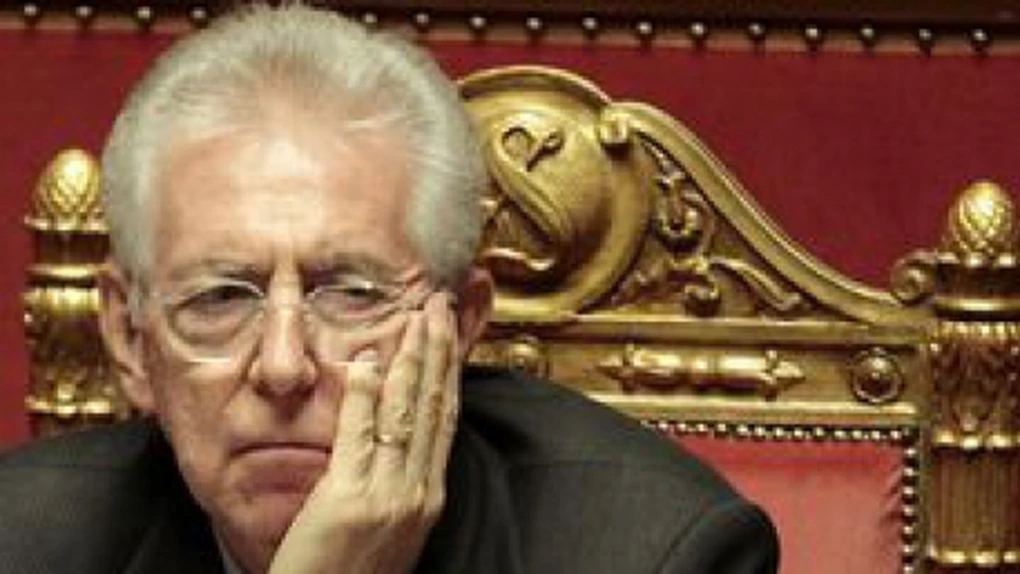Premierul Mario Monti, prea ocupat pentru a-şi asuma preşedinţia Eurogrupului