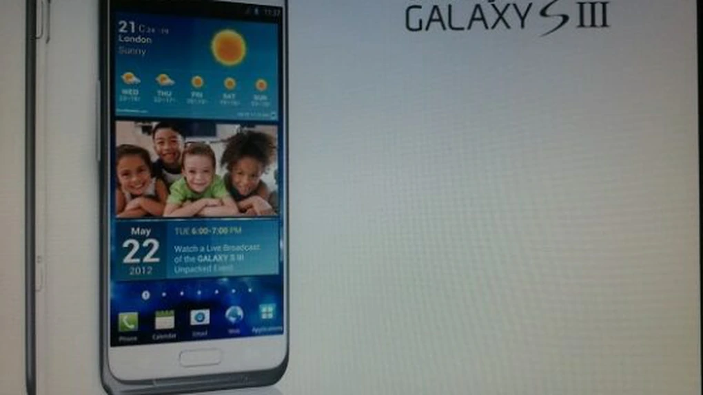 Prima poză neoficială cu Samsung Galaxy S III. Vezi foto și data de lansare