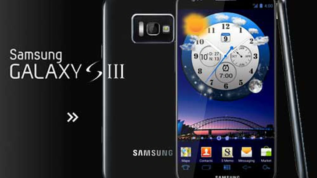 Samsung Galaxy S III se lansează pe 3 mai