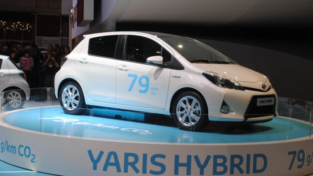 Cel mai mic hibrid Toyota a intrat în producţie