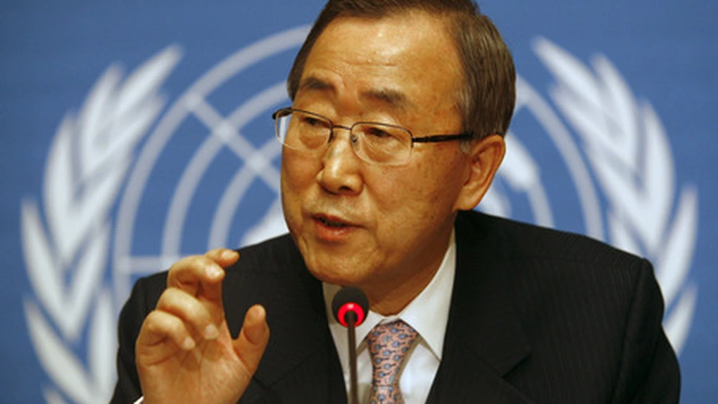 Criza din Ucraina ar putea afecta pactul antiatomic global - secretarul general ONU Ban Ki-moon