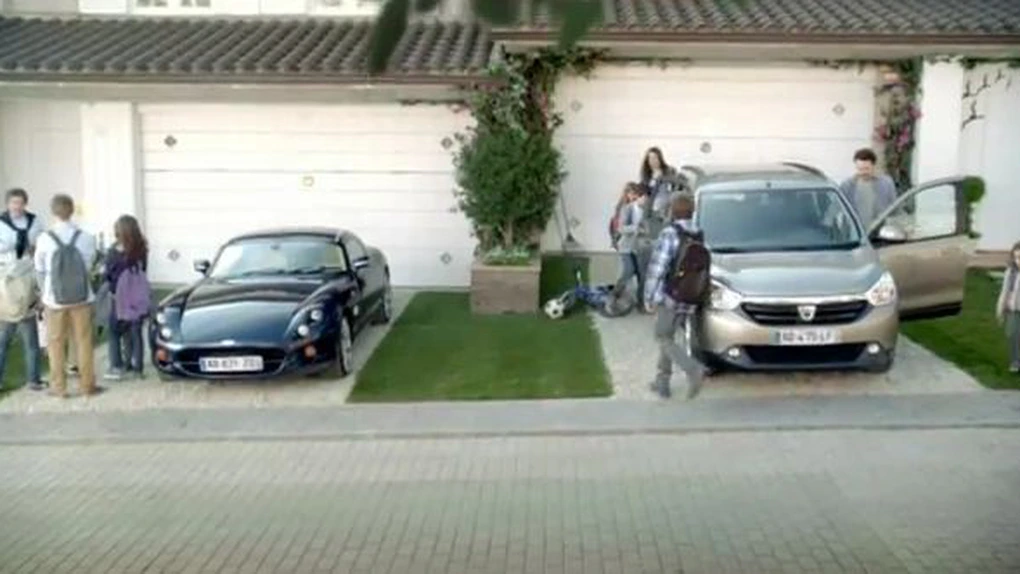 Prima reclamă cu Dacia Lodgy VIDEO