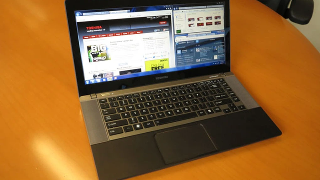 Toshiba a lansat un laptop ultra wide cu un format al imaginii de 21:9