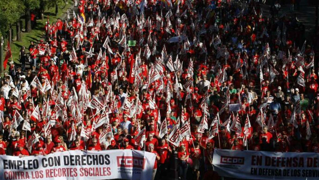 Spania: Mii de persoane au manifestat la Madrid împotriva reducerilor bugetare