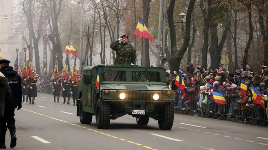 Guvernul a alocat 400.000 lei pentru parada militară de 1 Decembrie