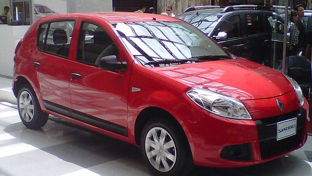 Dacia Sandero, cea mai ieftină maşină din Marea Britanie