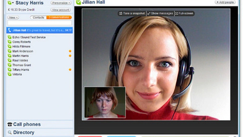 Premieră: Şefii Prodlacta Braşov vor folosi Skype ca să-şi ţină şedinţele