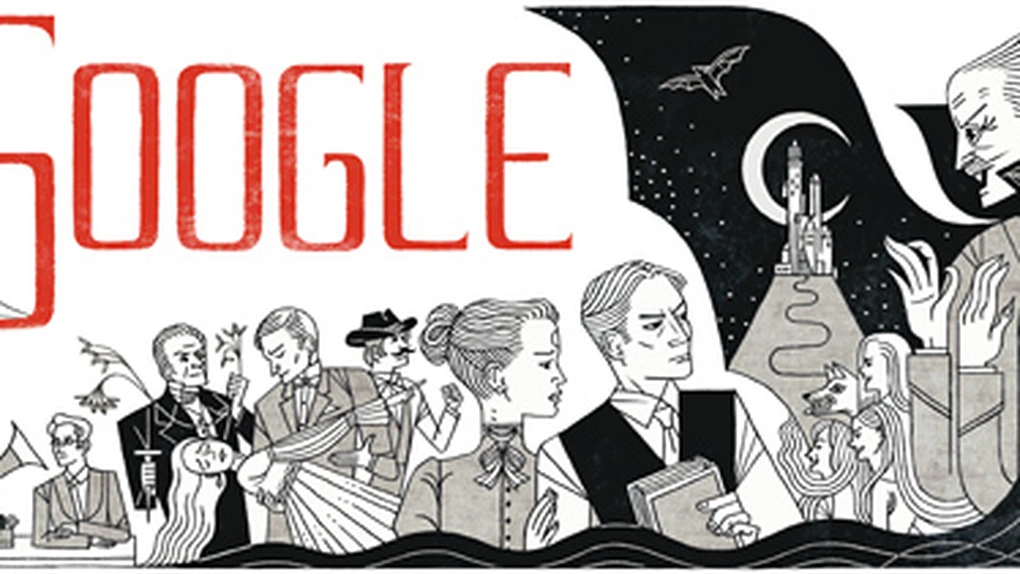 Google sărbătoreşte azi 165 de ani de la naşterea lui Bram Stoker, autorul romanului 