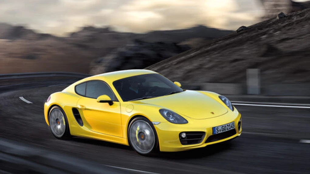 Noul Porsche Cayman a fost prezentat la Salonul de la Los Angeles. FOTO