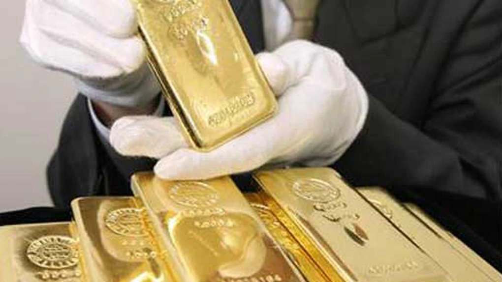 Cotaţia aurului a crescut cu aproape 1% şi a trecut de 1.600 dolari pe uncie, din cauza Ciprului