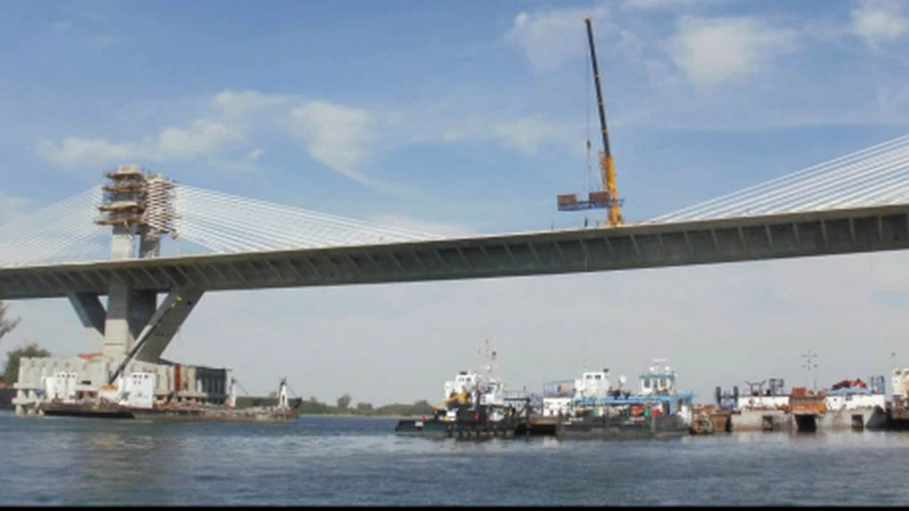 Taxa de traversare a noului pod Calafat-Vidin va fi de 6 euro pe maşină