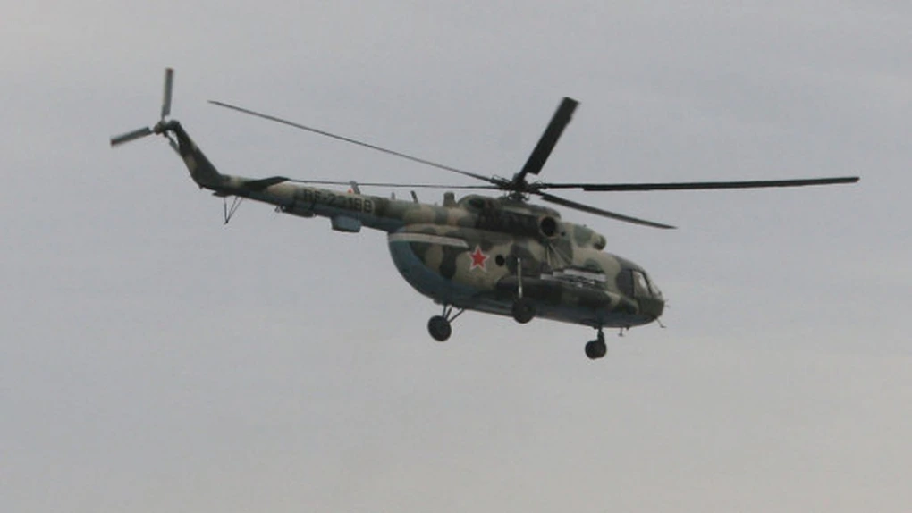 Cinci persoane au murit după prăbuşirea unui elicopter în Ucraina