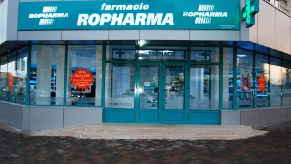 Vânzările Ropharma au stagnat în primele nouă luni la 307 milioane lei
