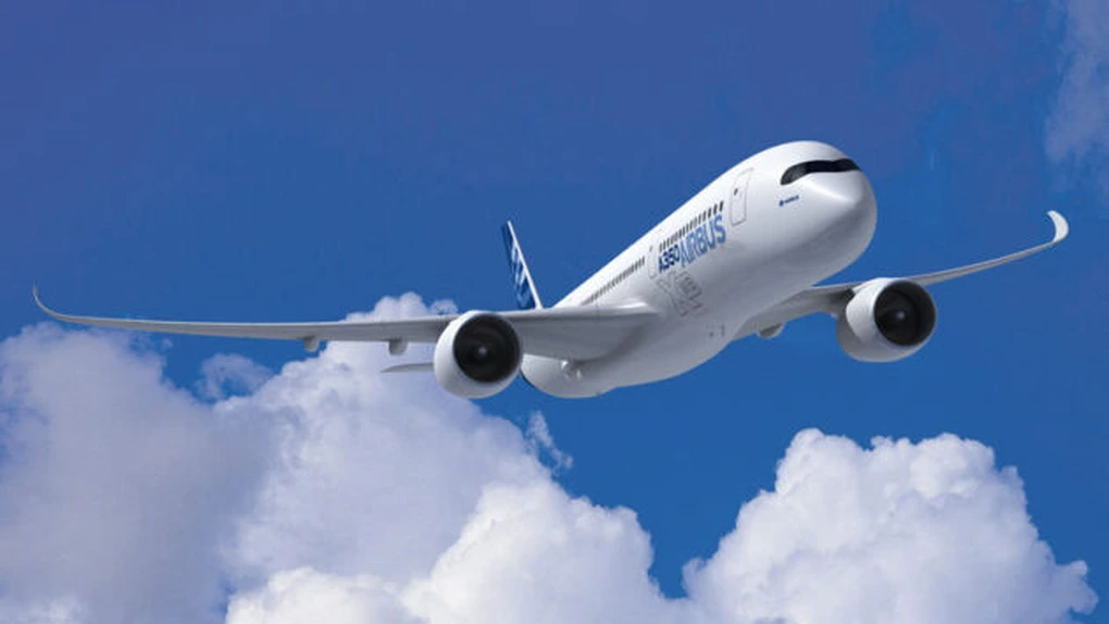 Noul Airbus A350 a efectuat primul zbor de încercare