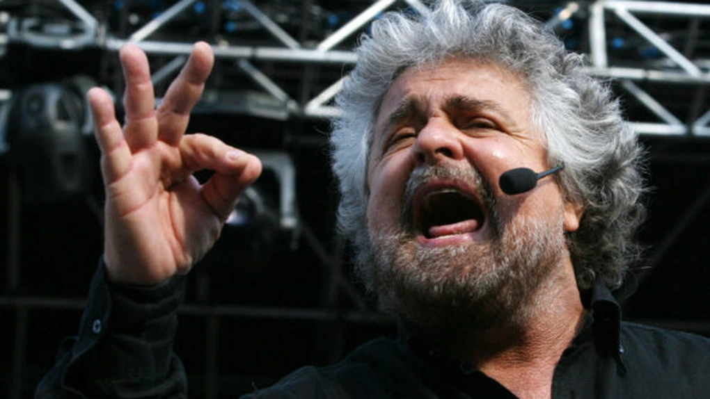 Beppe Grillo, fostul comic care a ajuns politician: Italia ar putea renunţa la euro în curând