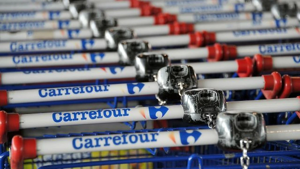 Vânzările Carrefour au scăzut uşor în trimestrul al treilea