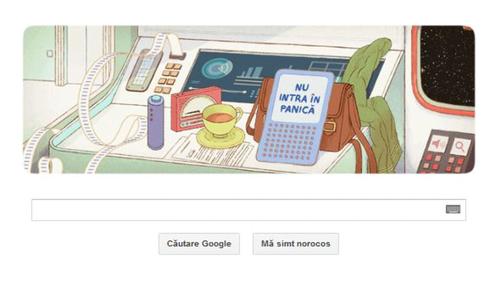 Logo interactiv de la Google: 61 de ani de la naşterea scriitorului Douglas Adams