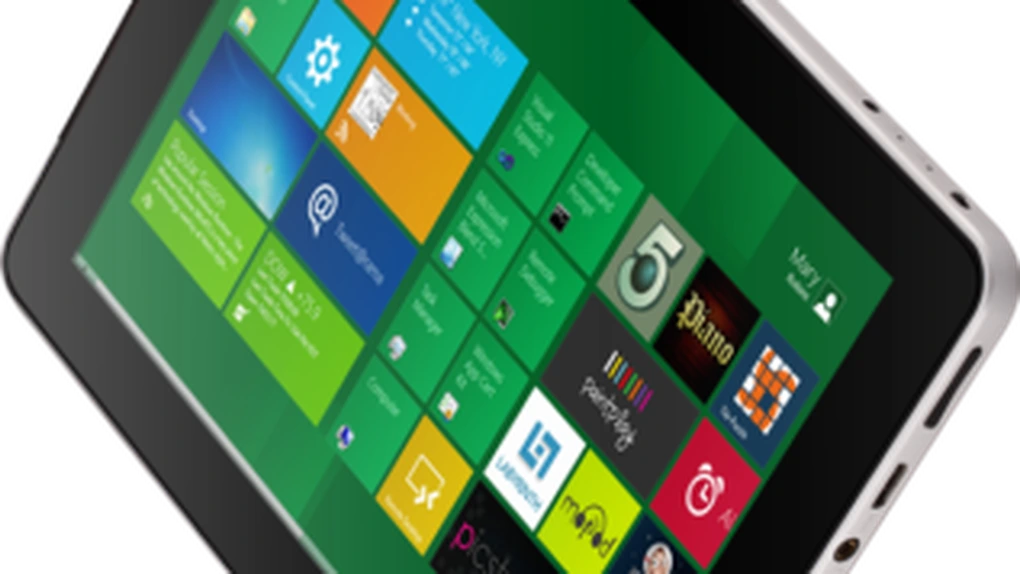 Prima tabletă românească cu Windows 8