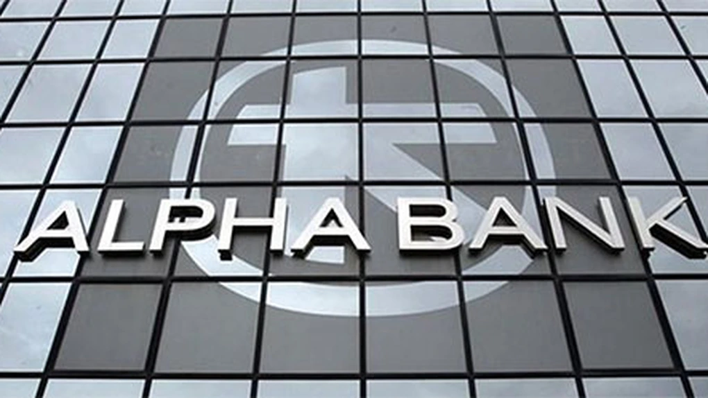 Alpha Bank România: Pierderile înainte de taxe s-au dublat în primul trimestru, la 12 mil euro
