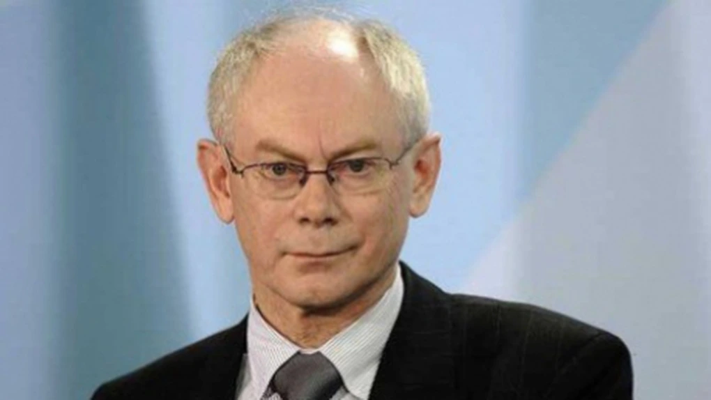 Preşedintele Consiliului European, Herman van Rompuy, decorat de preşedintele Băsescu