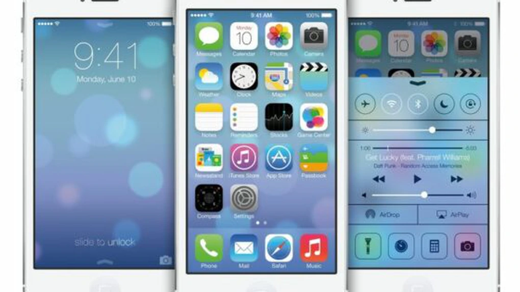 Apple a prezentat iOS 7. Care sunt noutăţile şi cum arată GALERIE FOTO