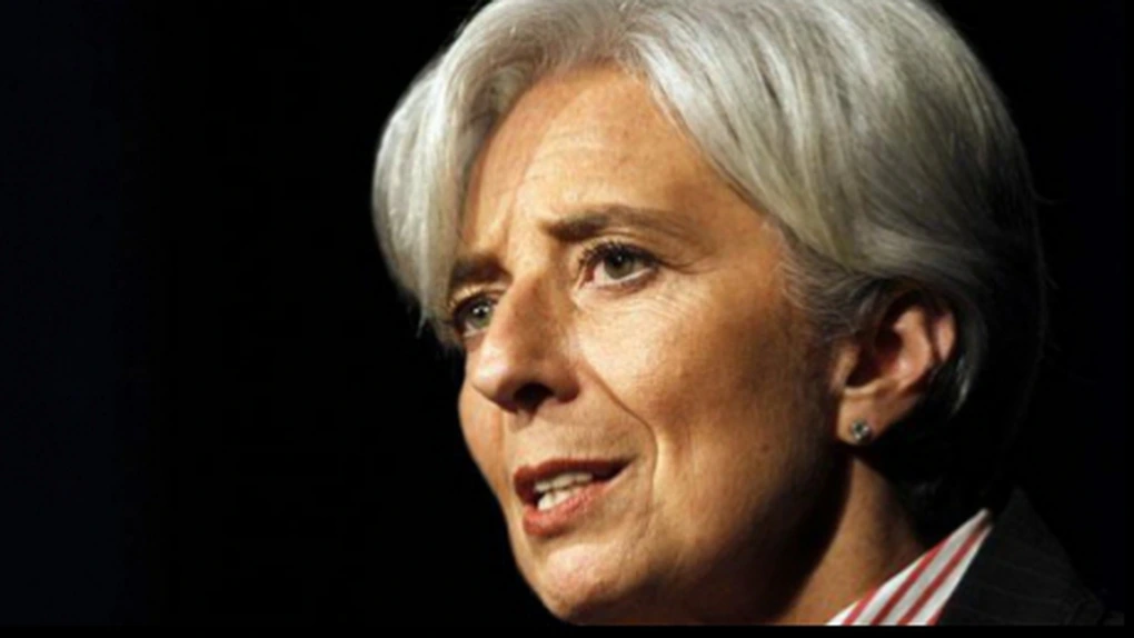 FMI anunţă vizita directorului general, Christine Lagarde, la Bucureşti pe 15-16 iulie
