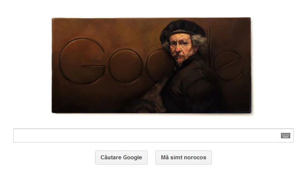 Google îl sărbătoreşte pe pictorul olandez Rembrandt van Rijn