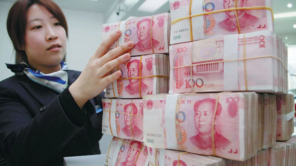 Rezervele valutare ale Chinei au atins cel mai ridicat nivel din ultimele şapte luni