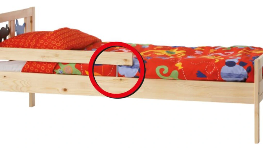 IKEA România recheamă pentru reparaţii două tipuri de paturi pentru copii