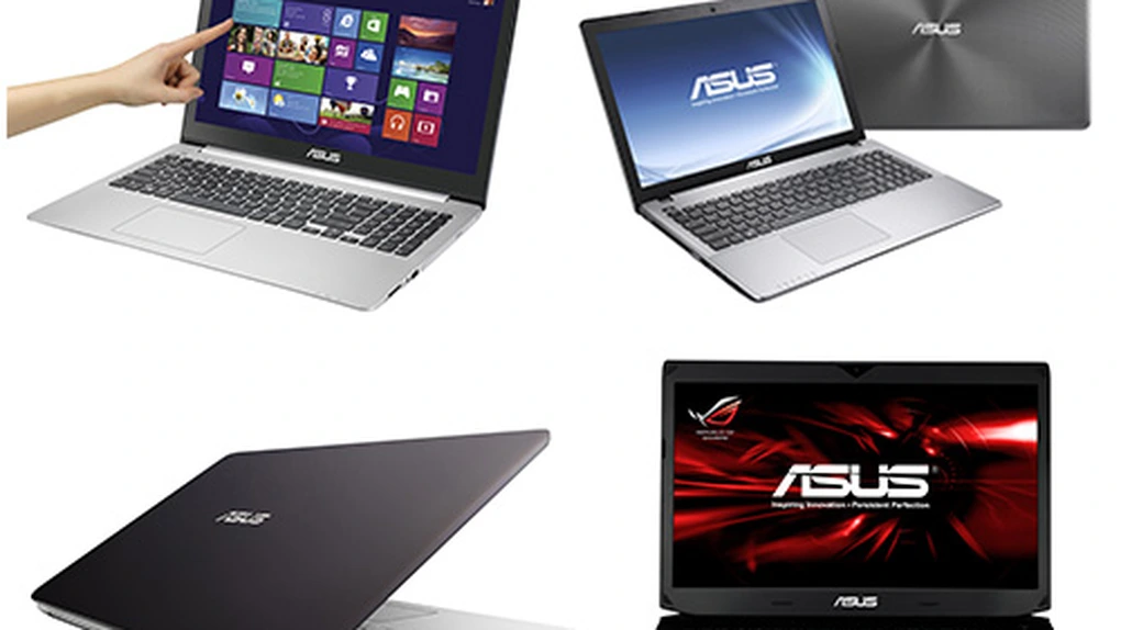 ASUS a adus în România notebook-urile cu procesoare din generaţia a patra Intel Core