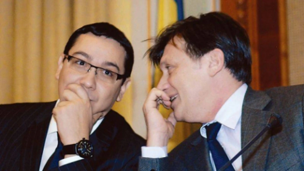 Ponta despre relaţia cu Crin Antonescu: Vreau să ne ţinem de cuvânt până la sfârşit