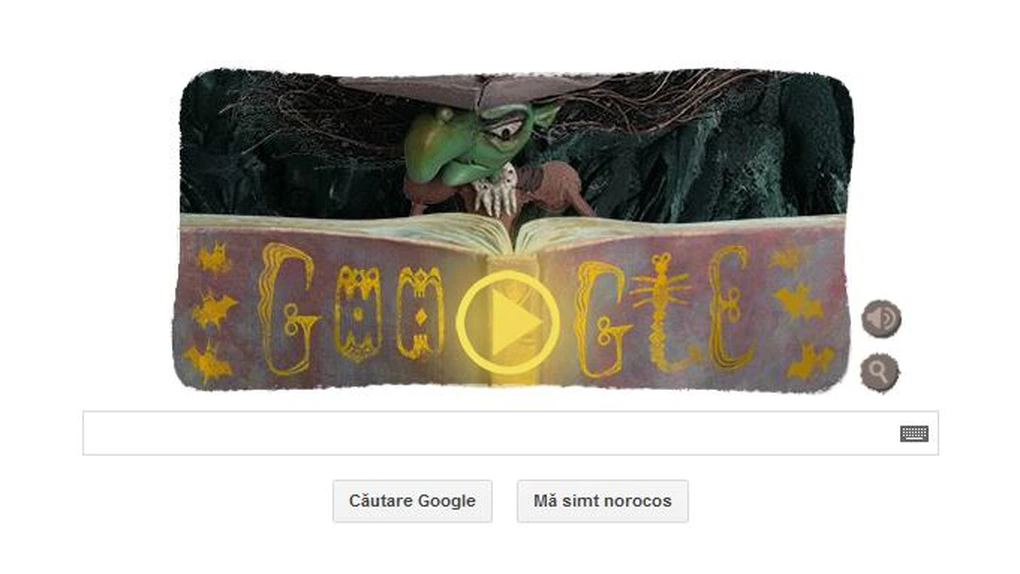 Sărbătoarea de Halloween, marcată de Google printr-un logo special