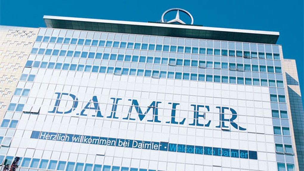 Daimler oprește temporar producția la trei uzine din Germania și una din Ungaria
