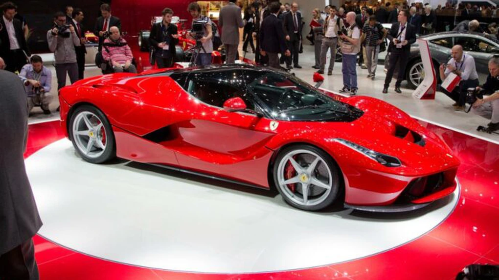 Câte maşini Ferrari s-au vândut anul acesta în România. Cel mai scump, un LaFerrari de 1 milion de euro