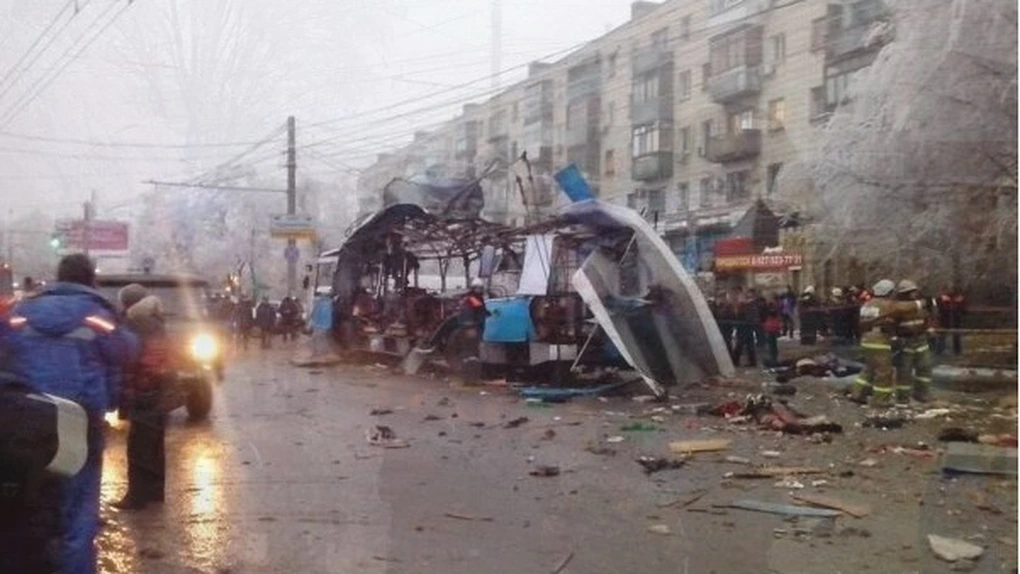 Zece morţi în explozia unui troleibuz la Volgograd