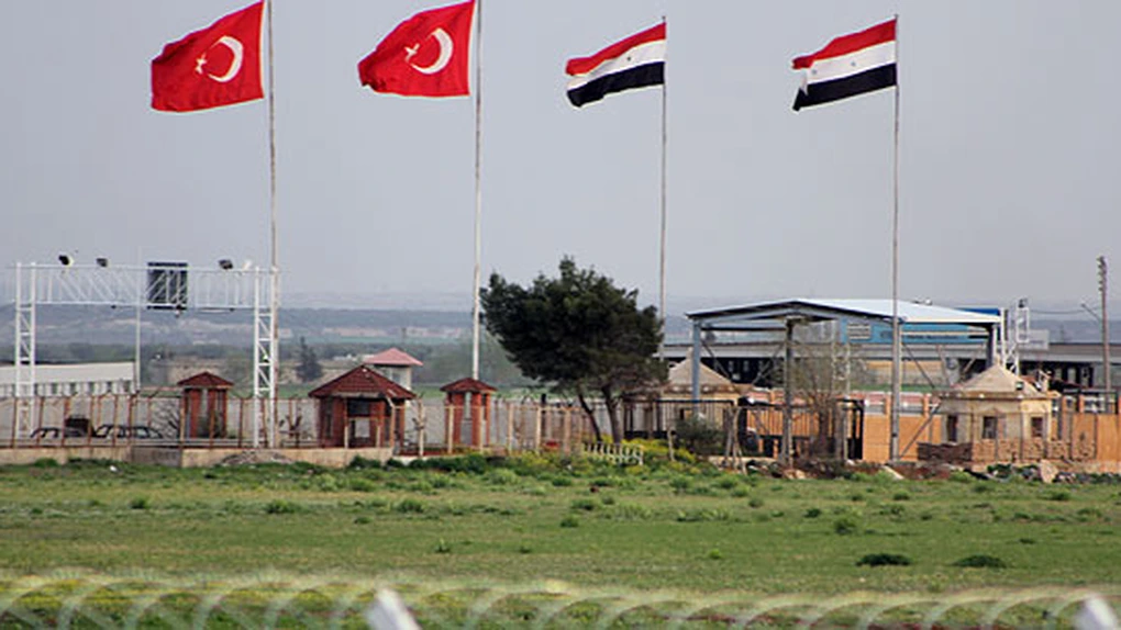 Turcia construieşte un zid la frontiera sa cu Siria