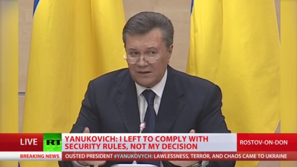 Fostul preşedinte ucrainean Viktor Ianukovici, pe lista persoanelor căutate de Interpol