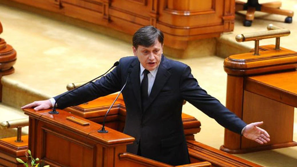 Crin Antonescu pregăteşte o nouă moţiune de cenzură
