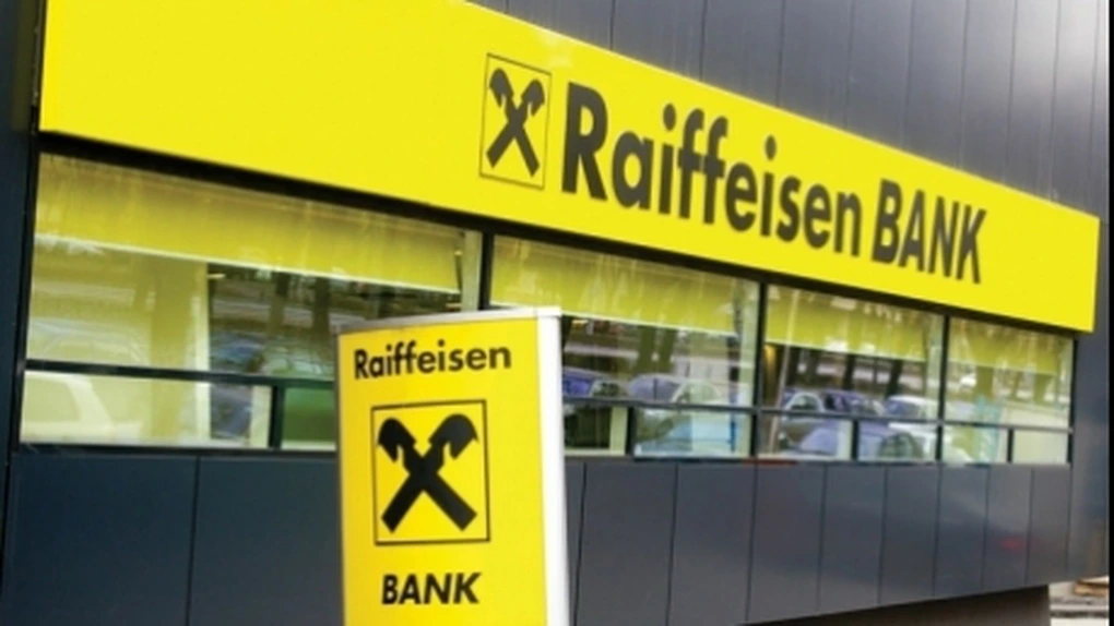 Raiffeisen Bank a încheiat primul semestru al acestui an cu un profit net în scădere la 384 milioane lei