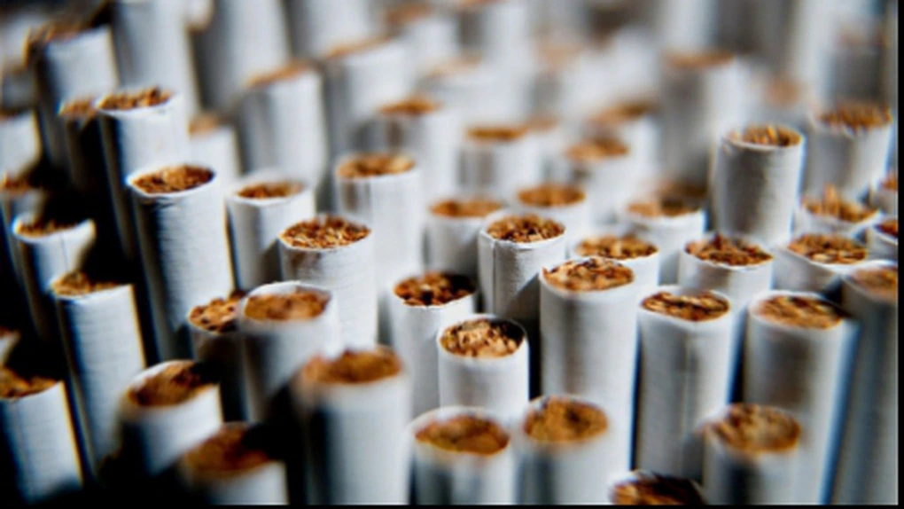 Acciza totală la ţigarete va creşte la 1 aprilie cu 3,16%