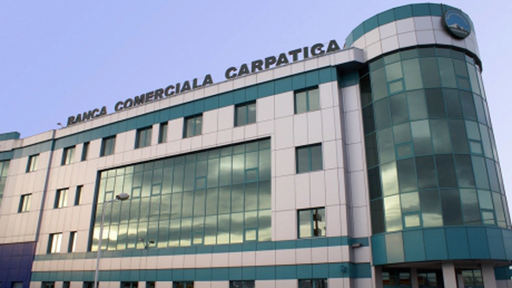 Banca Comercială Carpatica, pierderi de peste 900.000 de lei, în primele trei luni