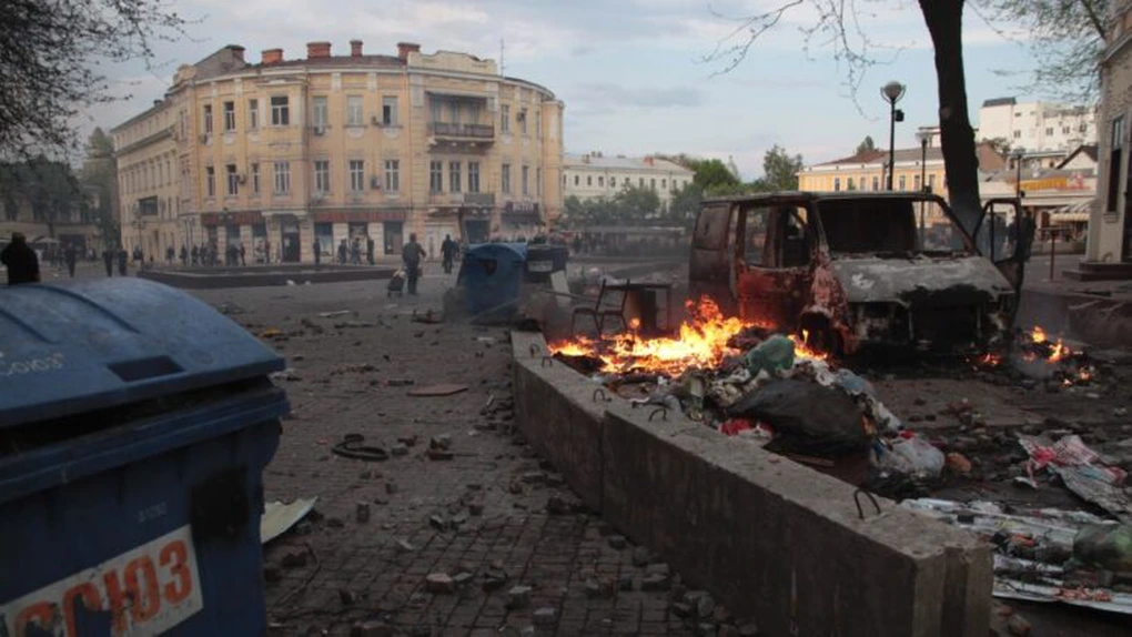 Ucraina: Evenimentele de la Odesa, 'preludiul unui război civil' - senator rus