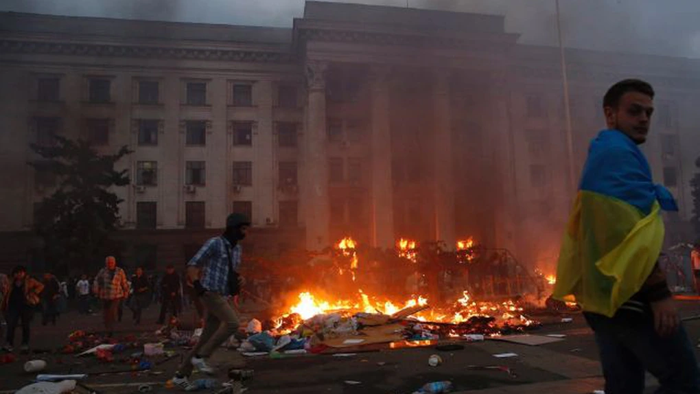 Noi violenţe la Odesa: Sute de activişti proruşi au atacat o secţie de poliţie - surse