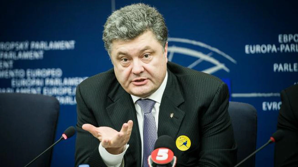 Criză în Ucraina: Petro Poroşenko a prezentat astăzi un plan de pace